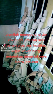 Jemuran oval kuat kokoh