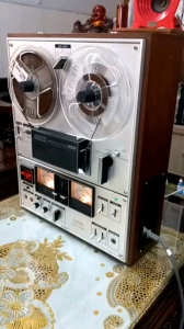 Máy hát băng cối Sony TC-6635 size to cao còn mới keng zin nguyên bản.