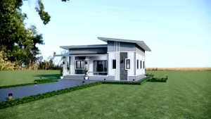 แบบบ้านโมเดิร์น 1 ชั้น