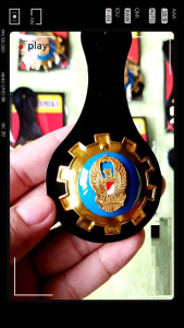 Tanda jabatan dewan saka bhayangkara / saka Wira kartika / perlengkapan Pramuka / alat-alat pramuka