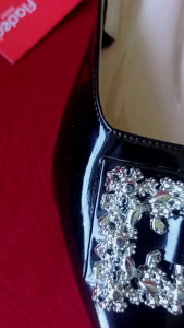 sepatu wanita bapau variasi pin hak 3cm