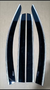 TALANG AIR MITSUBISHI ALL NEW PAJERO model sli flat rata list chrome tahun 2015-2023