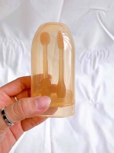 Set Rơ lưới và bàn chải đánh răng Silicon cho bé - Có hộp