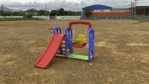 Np Toys สไลเดอร์ชิงช้า มีแป้นบาส3in1 สไลเดอร์กระดานลื่น No.803