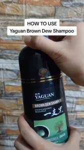 BROWN YAGUAN Herbal Hair Dye Shampoo - 500ml Buy 1 Take 1