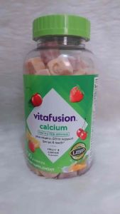 Vitafusion Calcium + D3 Vitamin Gummies (1 bottle100gummies)