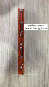 Logo Emblem Bagasi Toyota CAMRY Chrome