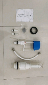 Bộ ruột bệt xí 1 nhấn Hùng Anh  thay thế cho bệt xí rời 1 nhấn.