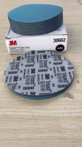 Giấy nhám đĩa 6in siêu mịn 3M Trizact Foam Disc P5000 30662 152mm (1 tờ)