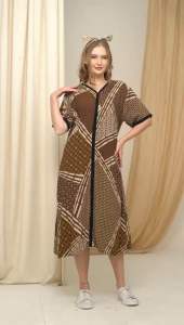 Daster KOTAK LIST SOGAN PREMIUM BY ALESHA BATIK