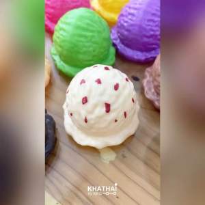 ลิขสิทธิ์แท้ Pony เกมส์เรียงไอศครีม หอคอยไอศครีม ice-cream Tower BY-2962