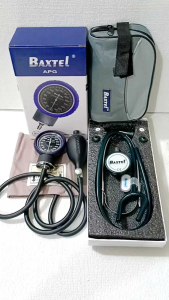 Baxtel APG PURPLE Ring Aneroid Sphygmomanometer/ DARK GREEN DELUXE Stethoscope
