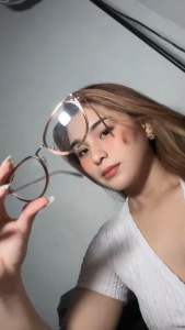 Kacamata CAT EYE MINUS 0.25 S/D 6.00 frame 95920 minus photocromic korea style viral termurah (free box dan lap pembersih)
