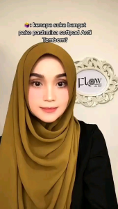 *best seller* Pasmina softpad antem / gika / flow / bahan jersey.