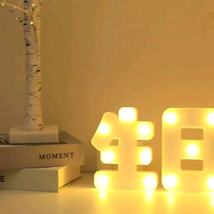 Large led light for happy birthday home decoration party celebration