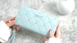Dompet Panjang Wanita D307 Import Bahan Halus // Dompet Panjang