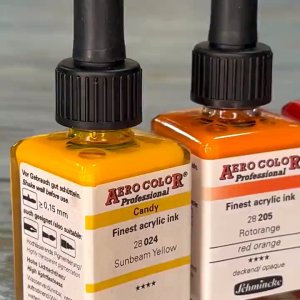 Schmincke Aero Color Profesional Finest Acrylic Ink / Schmincke  Aero Color Ink / Tinta Schmincke / Tinta Kaligrafi / Aero Color Ink