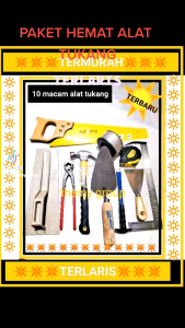 PROMO TERKINI DAN TERBARU... PAKET HEMAT PERKAKAS TUKANG BANGUNAN