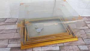 Kotak Hantaran Pernikahan Frame Fiber Isi 3 Lengkap