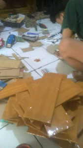 Setiker cutting bendera palestina/motor