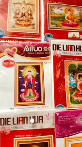 ​[Tổng Hợp] Tranh Thêu Chữ Thập Phật Tổ (Thích Ca) - Hãng Die Lian Hua/Dream Valley Cao Cấp [Chưa Thêu