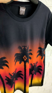 Kaos Pria/Wanita| Kaos Distro Full Printing 3D - Burlon Palm