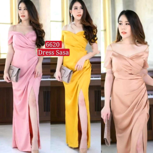 Des dress Sasa 6220 scuba dress fashion kekinian fashionable modis kualitas terjamin harga terjangkau pakaian wanita busana pesta