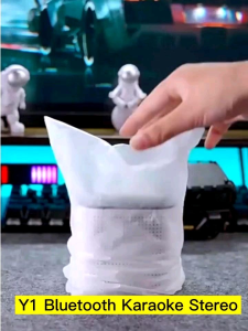 Mic Karaoke Bluetooth K12: Super BASS & LED Mini Karaoke Set All IN 1