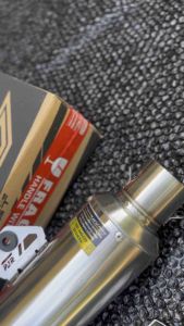 Slincer PJR type jenong B+ emblem titanium inlet 50mm