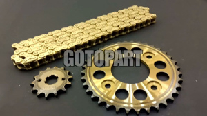 Gear gir set Supra x lama Supra xx Supra 100 gearset girset gigi tarik rantai roda model sss Supra x