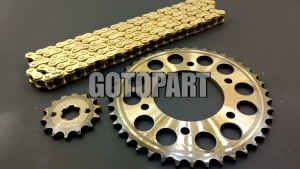 Gear gir set Byson karbu Byson fi gearset girset gigi tarik rantai roda model sss Byson