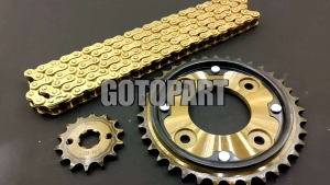 Gear gir set Supra x 125 Helm in gearset girset gigi tarik rantai roda model sss Supra helm in