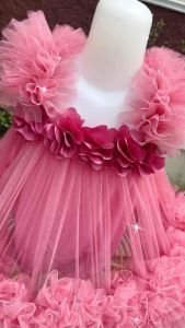 Dresstutu anak sherena bunga gaunanak bajuprincess bajulebaran gamisanak  setelan baju anak perempuan setelan anak import premium korea