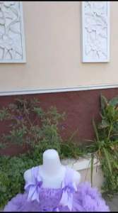 Dress tutu anak dada rempel pita