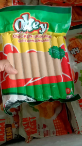 sosis okey 500gr isi 16 (KHUSUS JATIM)(dikemas BUBBLE DAN KARDUS)