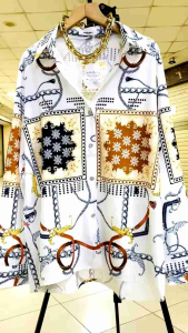 Kemeja silk katun import premium ld 114