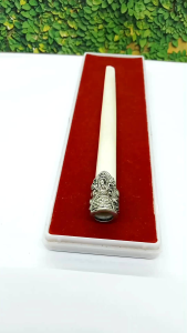 once sedotan tulang sapi variasi alpaka ukir