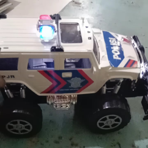 OBRAL MURAH...MAINAN ANAK MOBIL JEEP PATROLI POLISI JUMBO PAKE BATRE ADA LAMPU