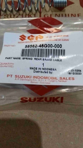 Per kabel Rem Belakang Suzuki Spin Skywave Hayate Skydrive Original Suzuki genuine parts