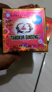 Tangkur ginseng kemasan box formula baru