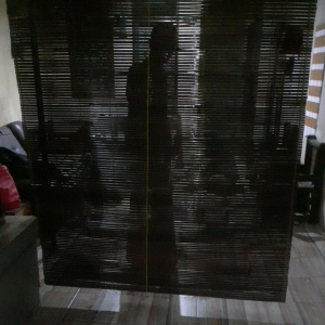 Tirai Bambu Outdoor 2x2 Meter Plus Tali Kerekan