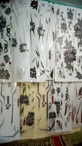 Lis Stiker Striping Variasi Satria FU Facelift UV Transparan Medusa