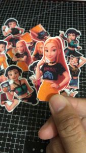 CRAFTTEH KPOP DEMON HUNTERS VINYL MIRA STICKER PACK