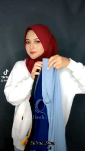 Hijab Daily Sport Jilbab Hamidah Harian Matt Jersey