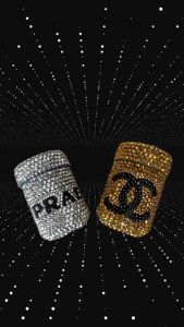 เคสใส่ยาดม / กระปุกยาดม ติดเพชรวิบวับ