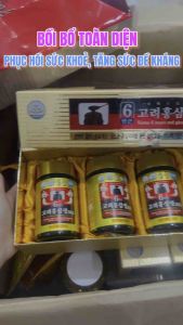 Cao Hồng Sâm 6 Tuổi 365 Hàn Quốc