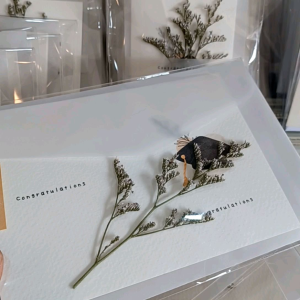 Congratulations card การ์ดอวยพร ปัจฉิม รับปริญญา พร้อมซองกระดาษไข