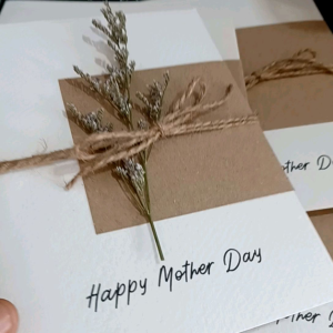 การ์ดอวยพรเทศกาลต่างๆ ขนาดโปสการ์ด ประดับด้วยโบว์หรือเชือก ราคาที่สุด