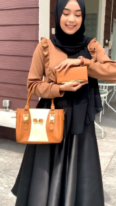 Tas Selempang Pita Paketan 3in1: Tas Selempang Multifungsi