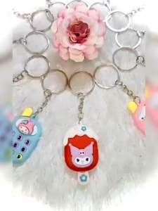 GANTUNGAN KUNCI SANRIO / GANTUNGAN KUNCI KALKULATOR ICE CREAM / GANTUNGAN KUNCI KARAKTER LUCU / SANRIO CUTE KEYCHAIN / KY6516